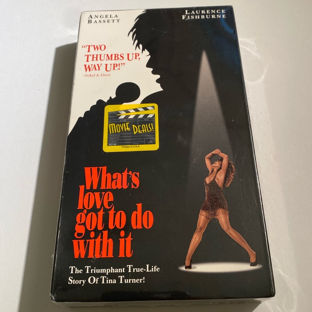 📼 VHS Sealed 1994 Tina Turner Whats Love Got To Do With It? Movie Angela Basset
